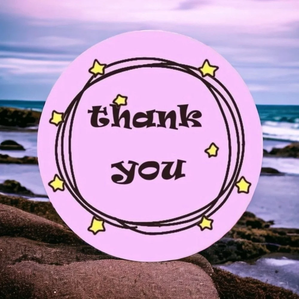 40 Thank You Stickers!